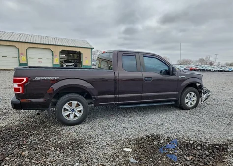 2018 Ford F150 Super Cab из США, поврежденный, VIN 1FTEX1CB6JKE12515